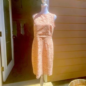 Ellen Tracy dress, soft pink color. Size 10. NWOT